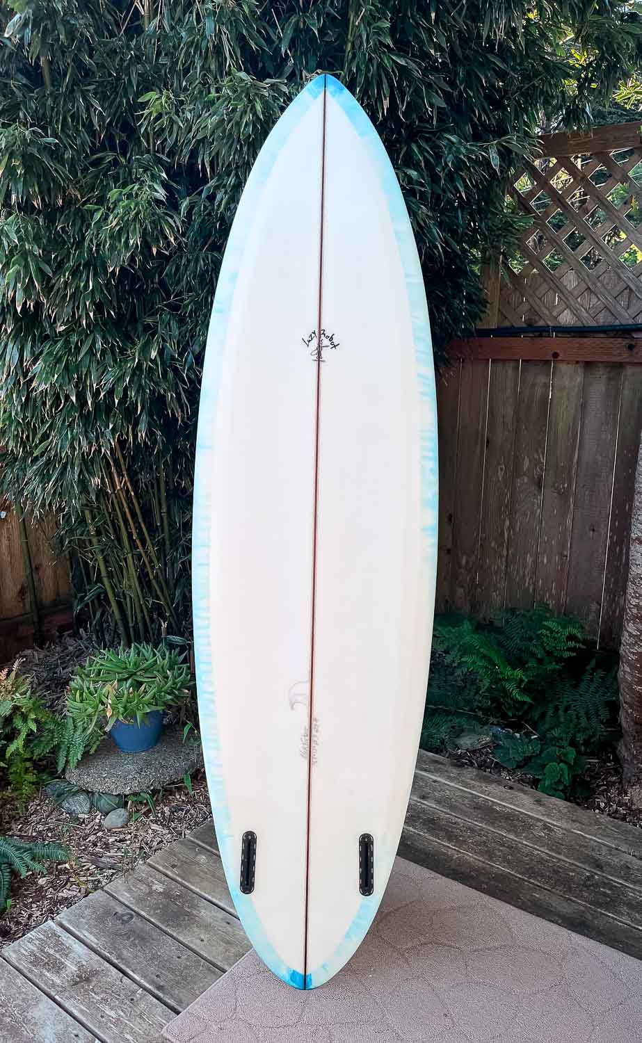 6'10" Triplane Twin angle 2