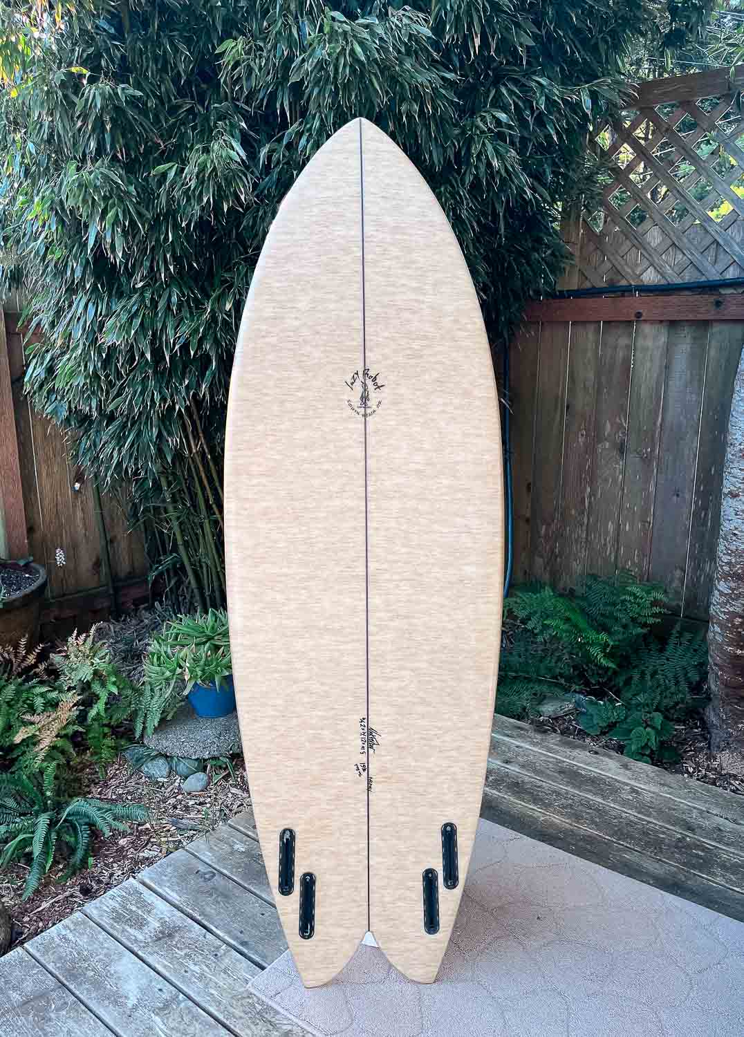 Flax Fish angle 2